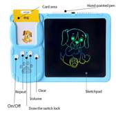 2in1 talking flashcards with an LCD writing pad