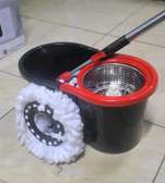 Black,red & green magic spin mop