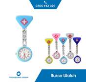 Nurse watch silver