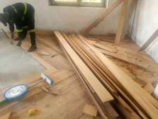 Hardwood wooden floors
