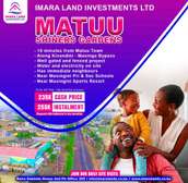 Matutu Shiners Gardens Land Plots Near Matutu Town
