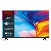43 inch TCL 43P635 Smart UHD 4K GOOGLE TV With Dolby