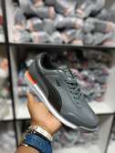 Grey/ Black White Puma Jogger  Sneakers Blue Sports Shoe