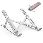 Folding Metal Laptop/Tablet Stand - Silver