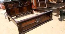 6*6 bed(mahogany wood)