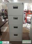 4-Drawer Metal Filing Cabinet Lockable Storage