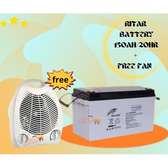 Ritar Battery 150ah/20hr With Free Fan