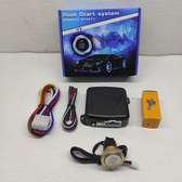 Golden Engine Keyless Start Button