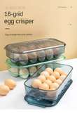 Transparent Single Layer with Lid Stackable Egg Containers