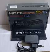 1 in 4 Out HDMI Splitter Audio Video