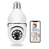 Panoramic Light  Bulb Ptz Smart HD Cctv Bulb Wifi Camera
