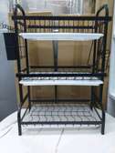 3 tier metallic dish rack with cutlery & board holders