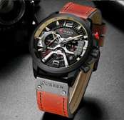 Casual Sport Watch Luxury Millitary Leather Men's Watch 8329