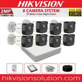 8 CCTV 1080p Camera Full Kit ( HD With 25m Night Vision)