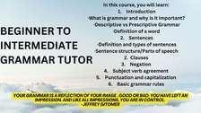 RELIABLE AND PROFESSIONAL GRAMMAR TUTOR FOR HIRE