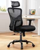 High Back Mesh Office Chair with Lumbar Support & Headrest