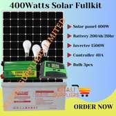 Sunnypex 400watts Solar Fullkit With 1500w Inverter
