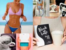 Black Latte ReShape Slimming Dry Drink / Charcoal Latte