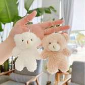 Cute Plush Teddy Bear Keychain Keyholder Pendant Car Bag Toy