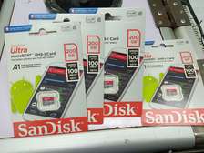 Sandisk Ultra Micro SD Memory Card 200GB 100MB/s A1 Class 10