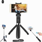 K05 Selfie Stick Tripod Stand 4 in 1 Extendable Monopod Bluetooth Remote Phone Mount for iPhone X 8 Android Gopro