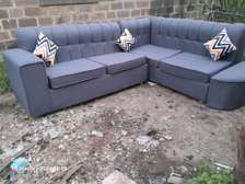 Corner grey 6seater sofa set on sale
