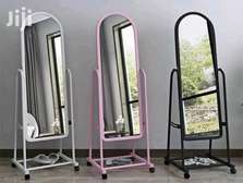 White, black and pink mirrors