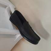 Black Sebago Loafers Leather Slipon For Men's