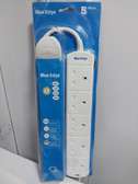 5Ways Power Extension Socket Blue Edge