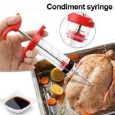 Barbecue Meat Syringe, Food Grade Stainless Steel Needle