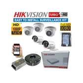 Hikvision 4 Full HD 2MP 1080P CCTV Cameras  Packed kit