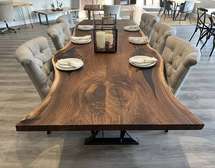 Wooden Log-Slabs dining tables(Walnut,Mahogany/cypress