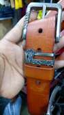 Quality designer leather men's belts