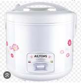 AILYONS Electric Rice Cooker 2.2L White Floral