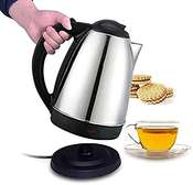 Electric kettle 1.8ltrs silver cordless electric kettle