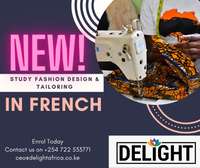 Tailoring, Fashion Classes in French Language Sewing College