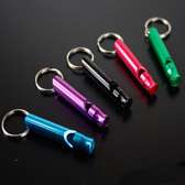 Aluminum Metallic Whistle Loud Keyholder Sport Cycling