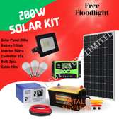 2000W Solar fullkit with CHLORIDE EXIDE 100 MF