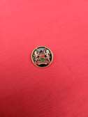 Coat lapel pin.