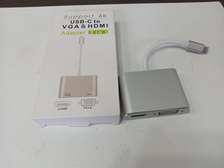 2 In 1 4K Ultra HD USB 3.1 Type-c To HDMI VGA Converter