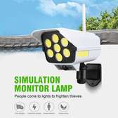Solar Light Outdoor Monitoring Lamp - (Dummy Camera)