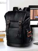 Fur Jaden Black Leatherette Laptop bag
