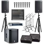 PUBLIC ADRESS SOUND SYSTEM FOR HIRE