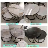 Imported pure nesting marble coffee tables