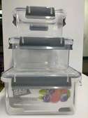 *3pcs airtight Storage Box with seal lids