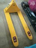 Pallet truck available.