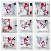 Cozy Holiday Throw Pillows Set of 9 Festive Designs