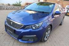 Peugeot 308 Blue Hatchback Efficient City Car