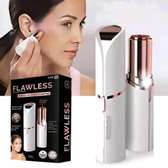 Battery powered flawless facial hair remover eyebrow shaver