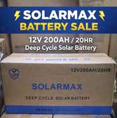 SOLARMAX 12V 200Ah Deep Cycle Solar Battery